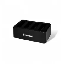 Newland CD90-4B docking station per dispositivo mobile Computer portatile Nero (4-Slot battery charger for - MT90 series Incl. adapter with UK & EU power plug Warranty: 24M) [NLS-CD90-4B]