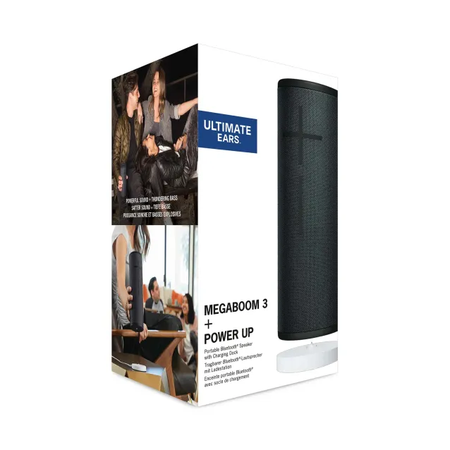 Altoparlante portatile Ultimate Ears MEGABOOM 3 Wireless Bluetooth® Speaker Nero [984-001402]