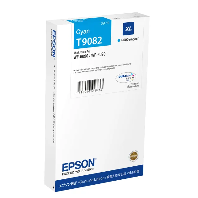 Cartuccia inchiostro Epson Tanica Ciano [C13T908240]