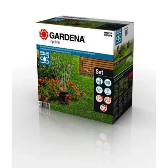 Gardena 8272-20 irrigatore Spruzzatore d'acqua circolare Plastica Nero [08272-20]