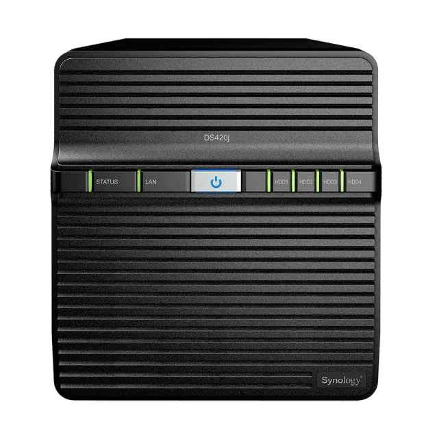 Synology DiskStation DS420J server NAS e di archiviazione Compatta Collegamento ethernet LAN Nero RTD1296 [DS420J]