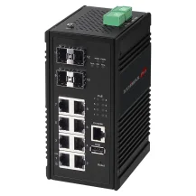 Edimax IGS-5408P switch di rete Gestito Gigabit Ethernet (10/100/1000) Supporto Power over (PoE) Nero