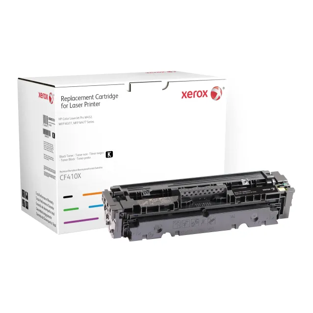 Everyday Rigenerato Toner Nero di Xerox per HP 410X (CF410X), Alta capacità [006R03551]