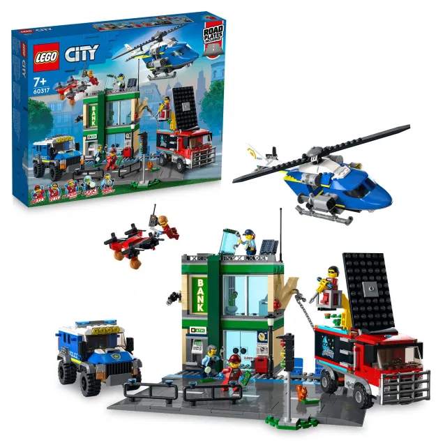 LEGO City Inseguimento della polizia alla banca