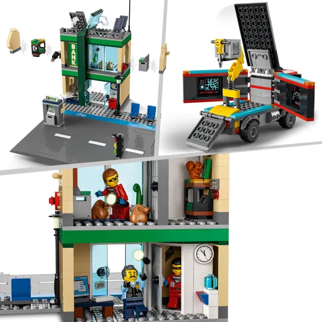 LEGO City Inseguimento della polizia alla banca