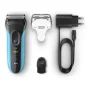 Braun Series 3 ProSkin 3010s Rasoio Elettrico, Nero/Blu [3010s]