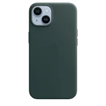 Custodia per smartphone Apple iPhone 14 in Pelle - Verde foresta [MPP53ZM/A]