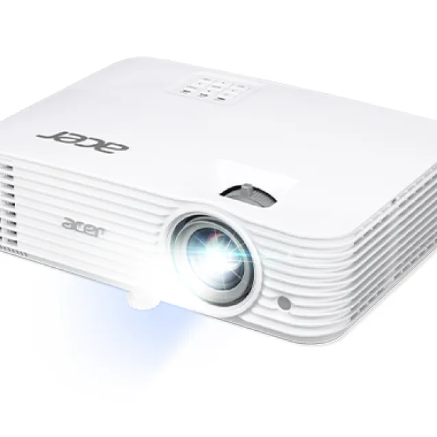 Acer Basic P1557Ki videoproiettore Proiettore a raggio standard 4500 ANSI lumen DLP 1080p (1920x1080) Compatibilità 3D Bianco [MR.JV511.001]