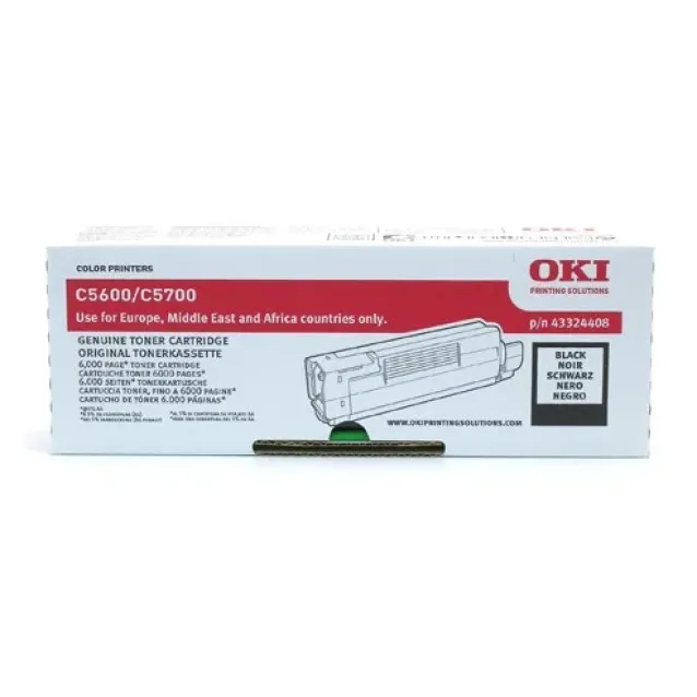 OKI 43324408 cartuccia toner 1 pz Originale Nero [43324408]