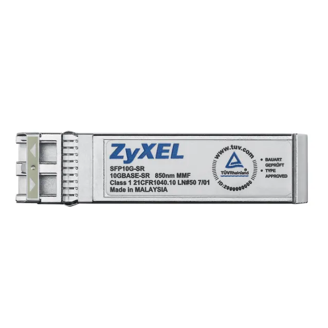 Zyxel SFP10G-SR modulo del ricetrasmettitore di rete Fibra ottica 10000 Mbit/s SFP+ 850 nm [SFP10G-SR-ZZ0101F]