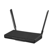 Mikrotik hAP ax³ router wireless Gigabit Ethernet Dual-band (2.4 GHz/5 GHz) Nero [C53UIG+5HPAXD2HPAXD]