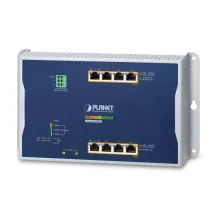 Switch di rete PLANET IP30, IPv6/IPv4, 4-Port - 10/100/1000T 802.3bt 95W PoE+ 4-P 802.3at 2-P 100/1000X SFP W. M. Man. Warranty: 36M [WGS-4215-8HP2S]