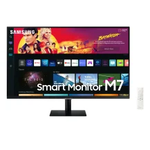 Samsung Smart Monitor M7 S32BM700UP PC 81,3 cm [32] 3840 x 2160 Pixel 4K Ultra HD LED Nero (Samsung 81.3 UHD LCD - 16:9 812.80 mm Class) [LS32BM700UPXXU]