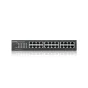 Switch di rete Zyxel GS1100-24E Non gestito Gigabit Ethernet (10/100/1000) Nero [GS1100-24E-EU0103F]