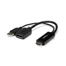 StarTech.com Adattatore / Convertitore HDMI a DP alimentato via USB - Ultra HD 4K [HD2DP]
