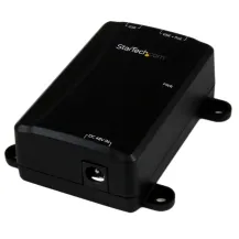 StarTech.com Iniettore Gigabit PoE+ ad 1 porta - 802.3at e 802.3af [POEINJ1GW]