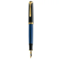 Pelikan M800 penna stilografica Sistema di riempimento integrato Nero, Blu, Oro 1 pz [995951]