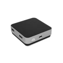 OWC USB-C Travel Dock Cablato USB 3.2 Gen 1 [3.1 1] Type-C Grigio (OWC V2 - Grey. Connect fast external drives, accessories, a 4K display, and more even while on the go, all with single cable.) [OWCTCDK5P2SG]