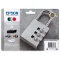 Cartuccia inchiostro Epson Padlock Multipack 4-colours 35 DURABrite Ultra Ink [C13T35864020]