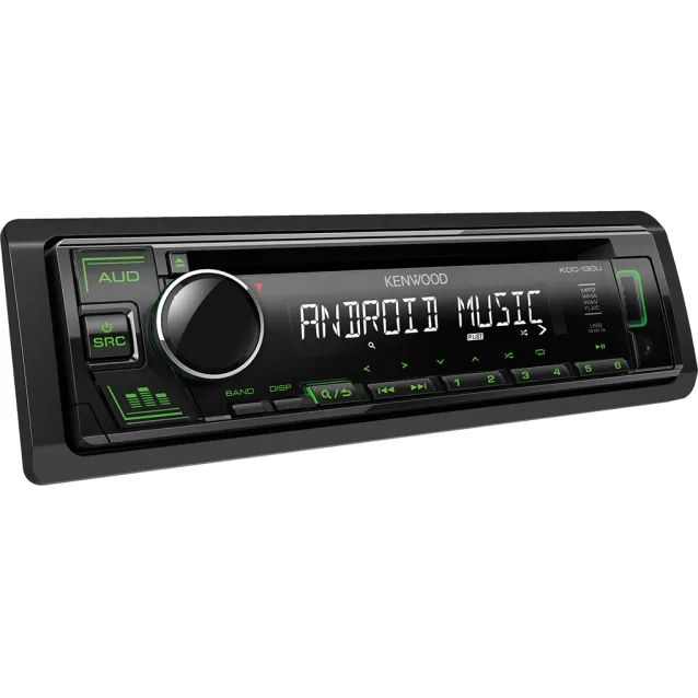 Autoradio Kenwood KDC-130UG Ricevitore multimediale per auto Nero 200 W [KDC-130UG]