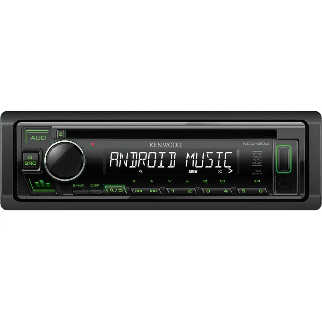 Autoradio Kenwood KDC-130UG Ricevitore multimediale per auto Nero 200 W [KDC-130UG]