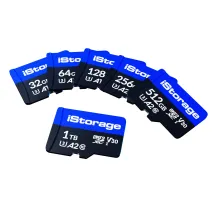 iStorage IS-MSD-1-512 memoria flash 512 GB MicroSDXC UHS-III Classe 10 (iStorage microSD Card 512GB - Single pack) [IS-MSD-1-512]