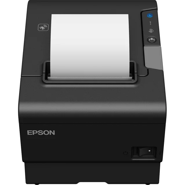 Stampante POS Epson TM-T88VI (111): Serial, USB, Ethernet, PS, Black, EU [C31CE94111]