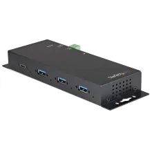 Hub USB StarTech.com HB31C3A1CME hub di interfaccia 3.2 Gen 2 [3.1 2] Type-C 10000 Mbit/s Nero (Industrial 4 Port C 10Gbps 3A/1C) [HB31C3A1CME]