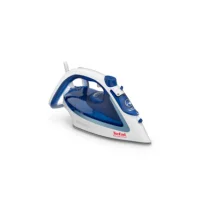 Tefal Easygliss 2 FV5736E0 ferro da stiro Ferro a secco e vapore Durilium AirGlide soleplate 2500 W Blu, Bianco [FV 5736]