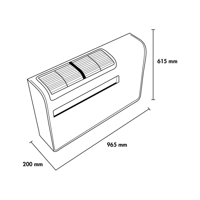 Argoclima Apollo 12HP condizionatore portatile 29 dB Bianco [398000761]