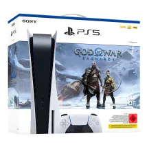 Console Sony PlayStation 5 + God of War Ragnarök 825 GB Wi-Fi Nero, Bianco [445196]