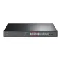 Switch di rete TP-Link TL-SL1218MP Non gestito Gigabit Ethernet (10/100/1000) Supporto Power over (PoE) 1U Nero [TL-SL1218MP V1]
