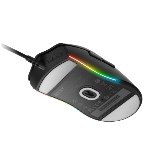 NZXT Lift mouse Ambidestro USB tipo A Ottico 16000 DPI [MS-1WRAX-BM]