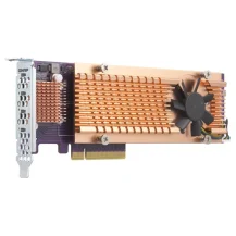 QNAP QM2-4P-384 scheda di interfaccia e adattatore Interno PCIe [QM2-4P-384]