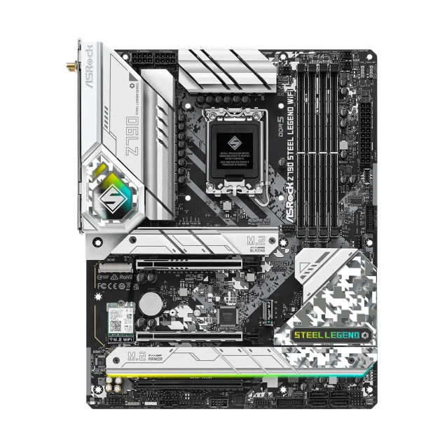 Scheda madre Asrock Z790 Steel Legend WiFi Intel LGA 1700 ATX [90-MXBKD0-A0UAYZ]