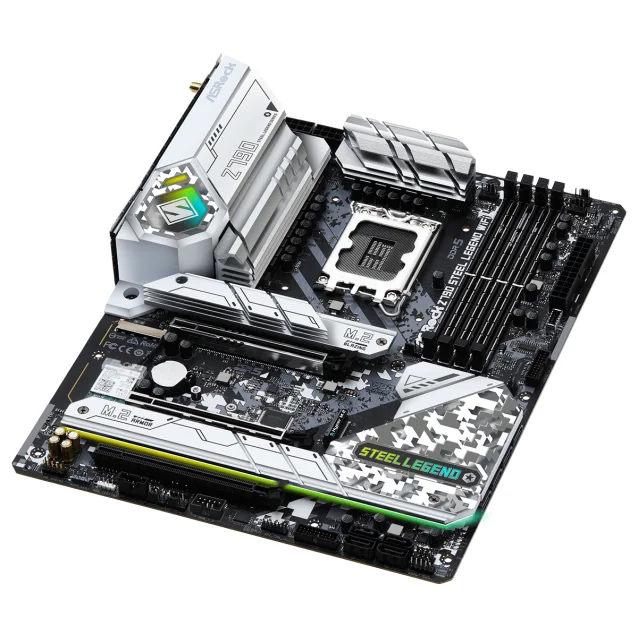 Scheda madre Asrock Z790 Steel Legend WiFi Intel LGA 1700 ATX [90-MXBKD0-A0UAYZ]