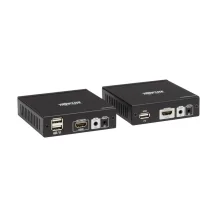 Tripp Lite B013-HU-4K estensore KVM Trasmettitore e ricevitore (HDMI HDBaseT Console Extender over Cat6 - 2 USB Ports, IR, 4K 30 Hz [130 ft.], 1080p [230 ft.]) [B013-HU-4K]