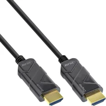 InLine Cavo HDMI AOC, Ultra High Speed Cable, 8K4K, nero, 25m [17925I]