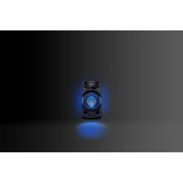 Altoparlante portatile Sony MHC-V13 - Bluetooth All in One con JET BASS BOOSTER, Effetti Luminosi, Lettore CD, USB, Nero [MHCV13.CEL]