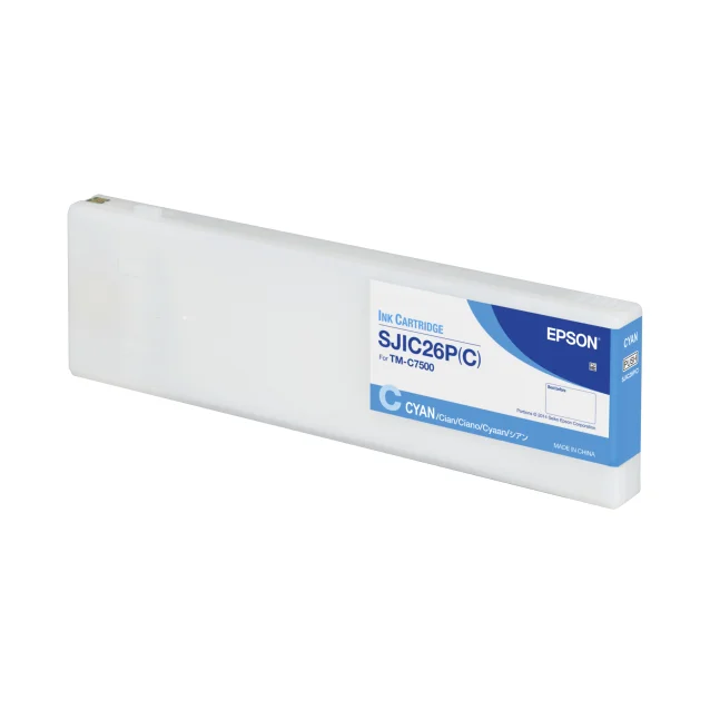 Cartuccia inchiostro Epson SJIC26P(C): Ink cartridge for ColorWorks C7500 (Cyan) [C33S020619]