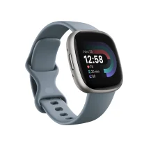 Smartwatch Fitbit Versa 4 Digitale Touch screen Platino GPS (satellitare) [FB523SRAG]