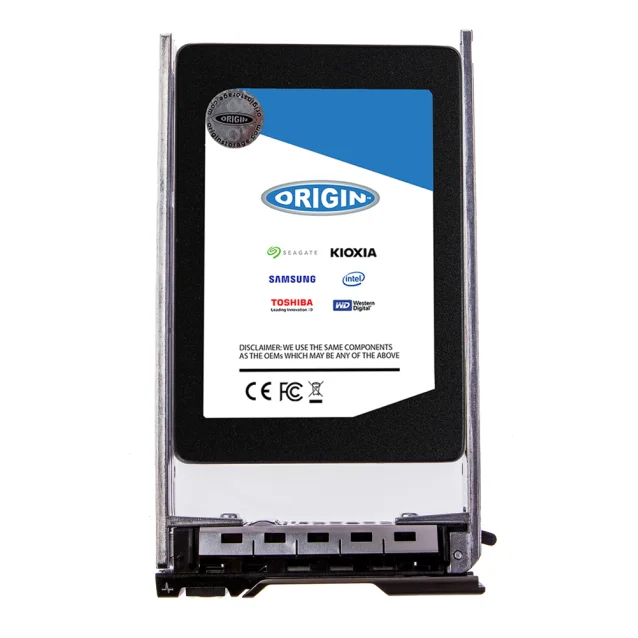 Origin Storage DELL-3840EMLCRI-S12 drives allo stato solido 2.5 3,84 TB Serial ATA III eMLC (3840GB Hot Plug Enterprise SSD 2.5in SATA Read Intensive in Swap Caddy) [DELL-3840EMLCRI-S12]