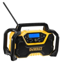 DeWALT DCR029-QW radio Portatile Nero, Giallo con batteria e caricabatteria [DCR029-QW]