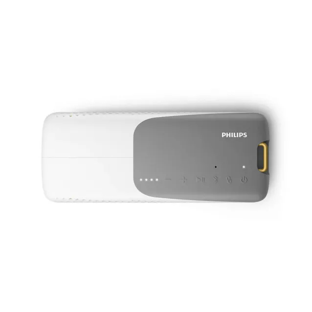 Philips TAS4807W Wireless speaker sport, Altoparlante portatile, Bluetooth Multipoint, IP67, Fino a 12 ore, (Bianco)