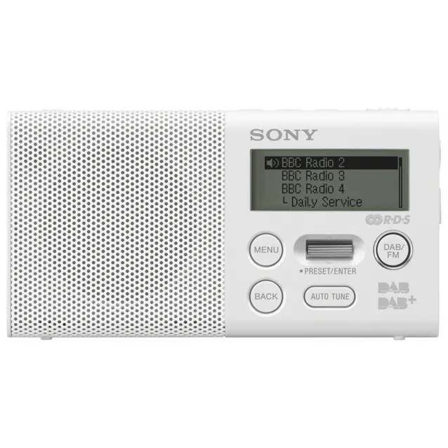 Sony XDR-P1DBP Radio Tascabile Digitale USB [XDRP1DBPW]