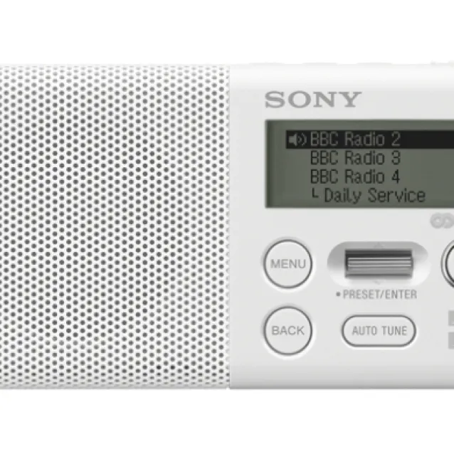 Sony XDR-P1DBP Radio Tascabile Digitale USB [XDRP1DBPW]