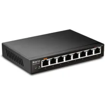 Switch di rete Draytek G1080 Gestito Gigabit Ethernet [10/100/1000] Nero (DrayTek VigorSwitch 8 Port Gb) [VSG1080-K]