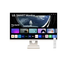 LG 27SR50F-W Monitor PC 68,6 cm [27] 1920 x 1080 Pixel Full HD Bianco (27IN SMART WEBOS 23 MONITOR FHD - IPS HDMI [1920 X 1080] 16:09) [27SR50F-W.AEK]