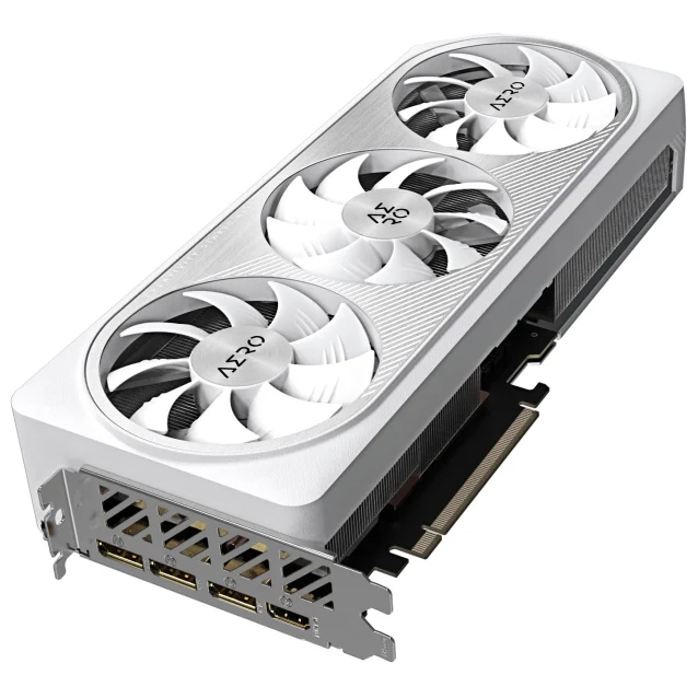 Scheda video Gigabyte AERO GeForce RTX 4070 SUPER OC 12G NVIDIA 12 GB GDDR6X [GV-N407SAERO OC-12GD]