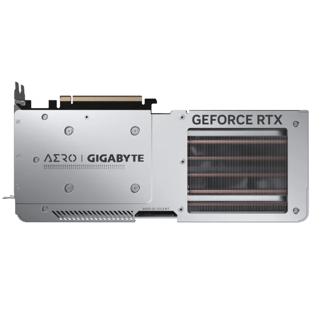 Scheda video Gigabyte AERO GeForce RTX 4070 SUPER OC 12G NVIDIA 12 GB GDDR6X [GV-N407SAERO OC-12GD]